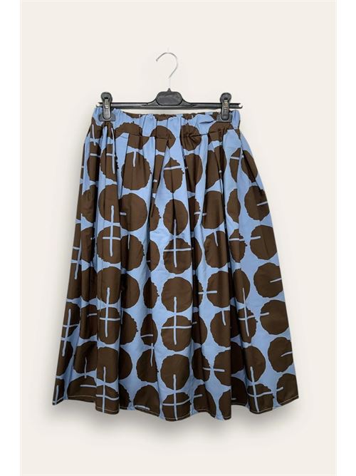 Gonna svasata fantasia cerchi LOVEme | CH-12868/Blue Jeans